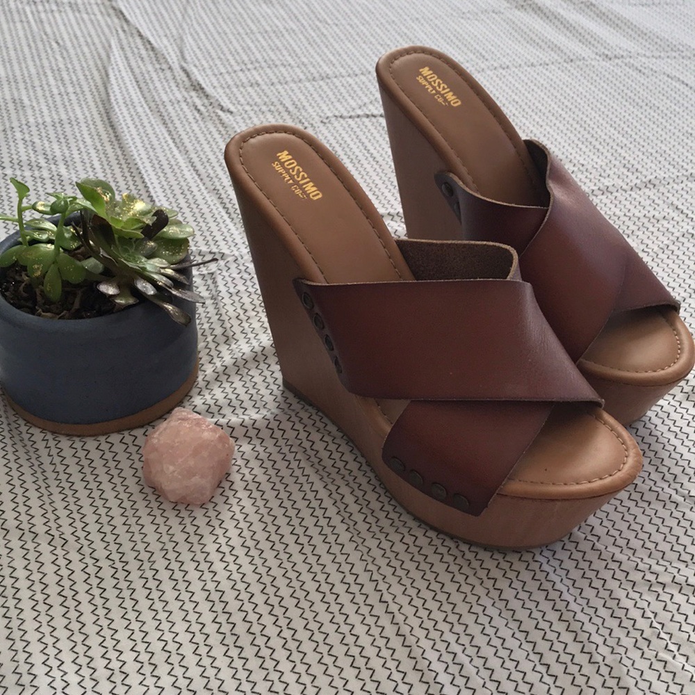 Missimo faux leather heels
